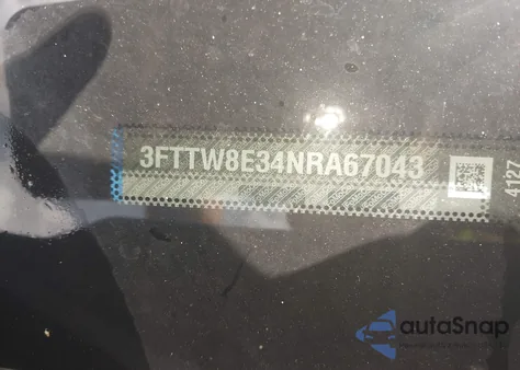 2022 Ford Maverick Xl/Xlt/Lariat z USA, uszkodzony, nr VIN 3FTTW8E34NRA67043